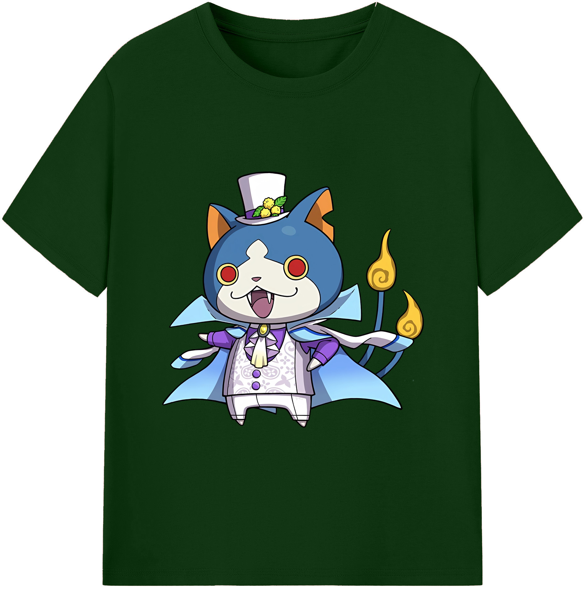 （画像用） 妖怪ウォッチ Yo-kai Watch 綿100％半袖Tシャツ（フロントプリント）